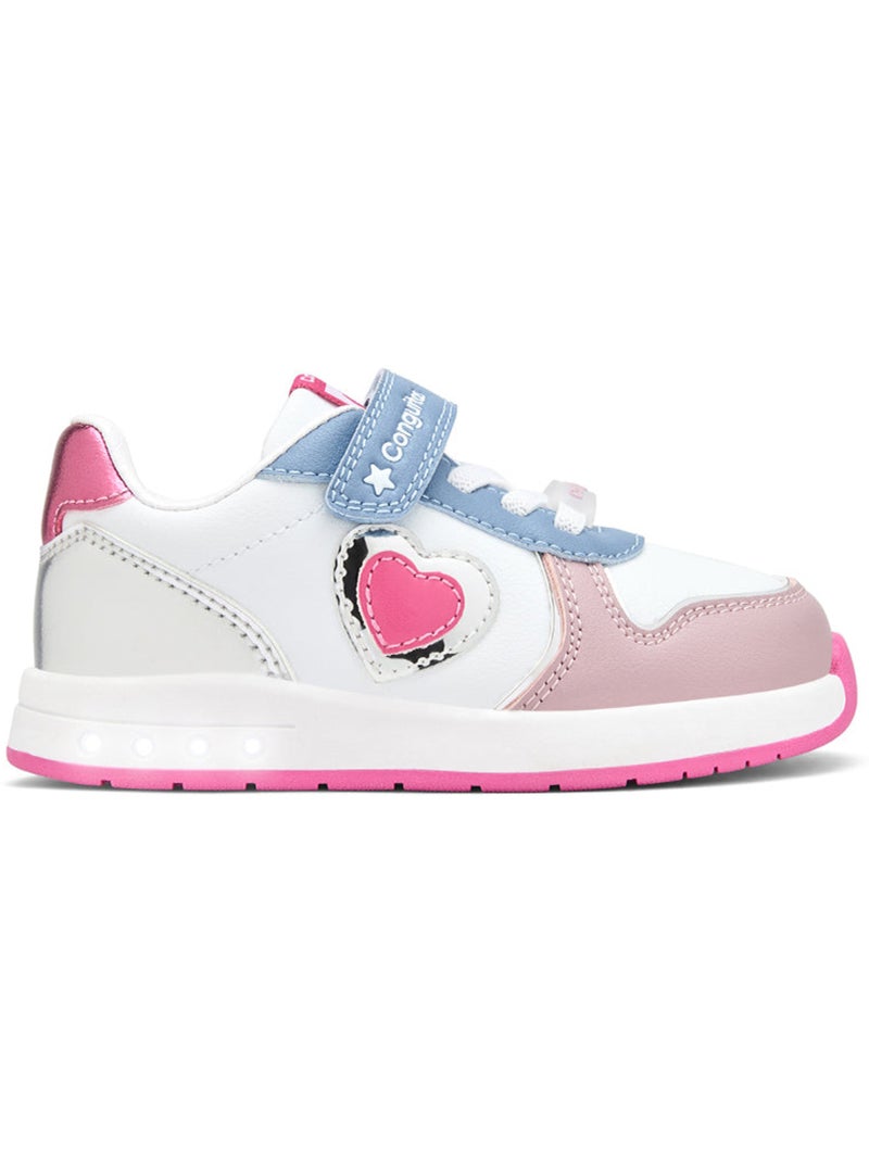 Zapatillas Conguitos Luces Corazón Barefoot Goflex Multicolor - Kiabi