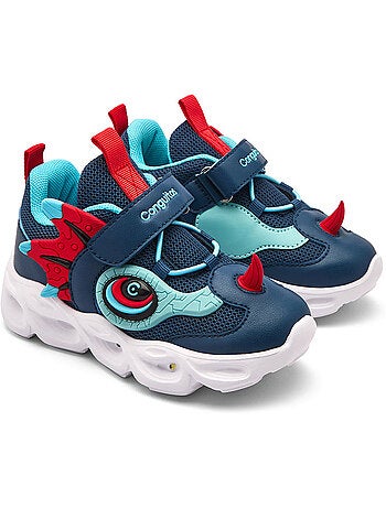 Zapatillas conguitos luces estampado