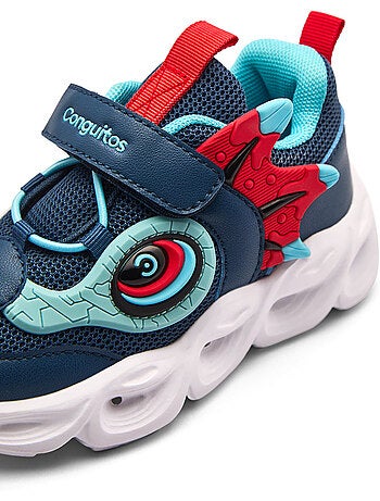 Zapatillas conguitos luces estampado