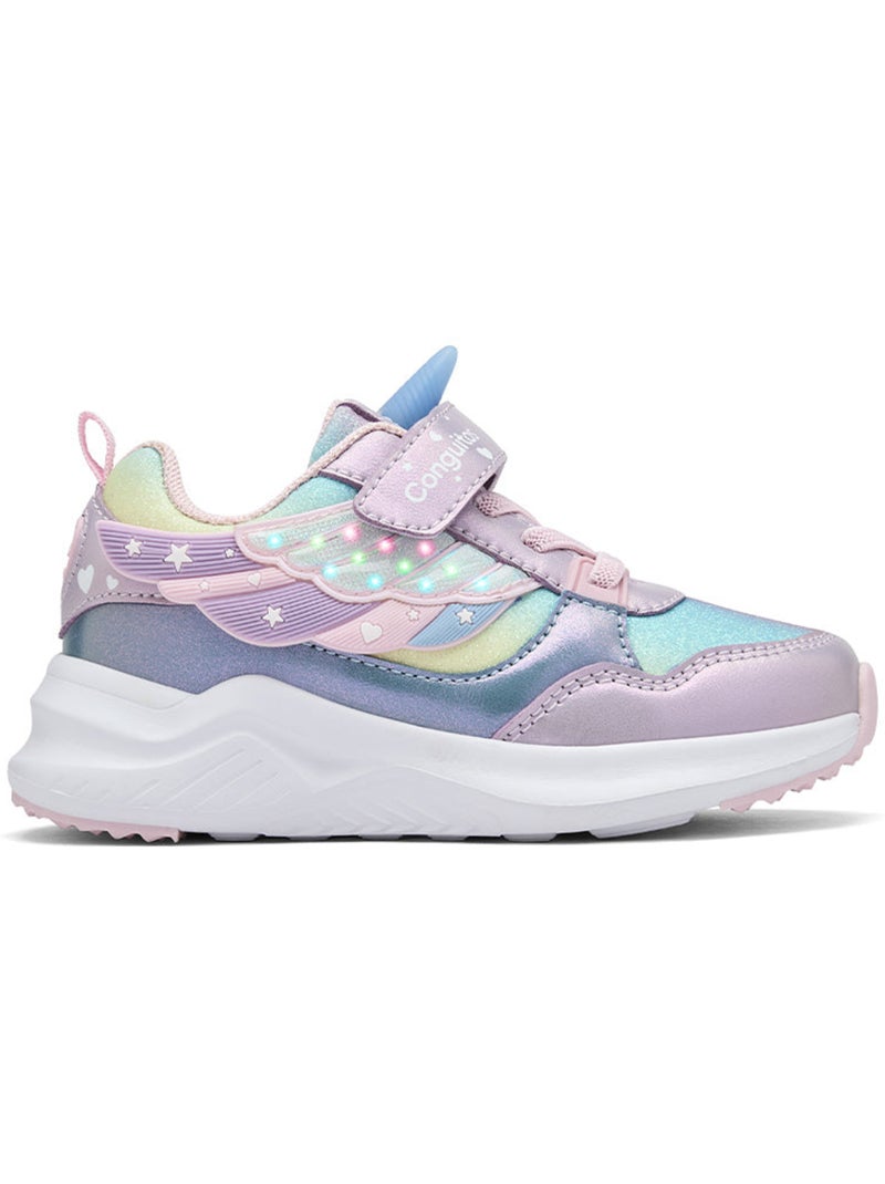 Zapatillas conguitos luces Malva lila - Kiabi