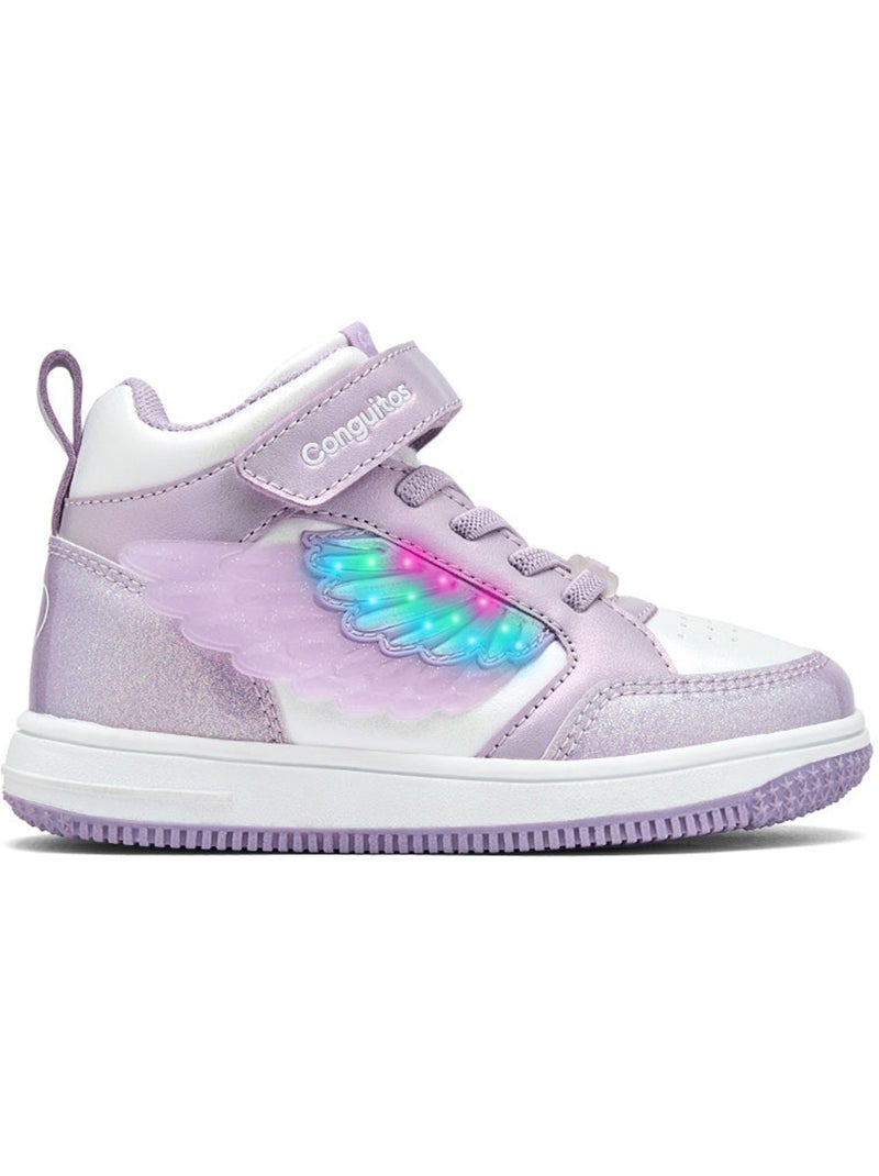 Zapatillas conguitos luces Malva lila - Kiabi
