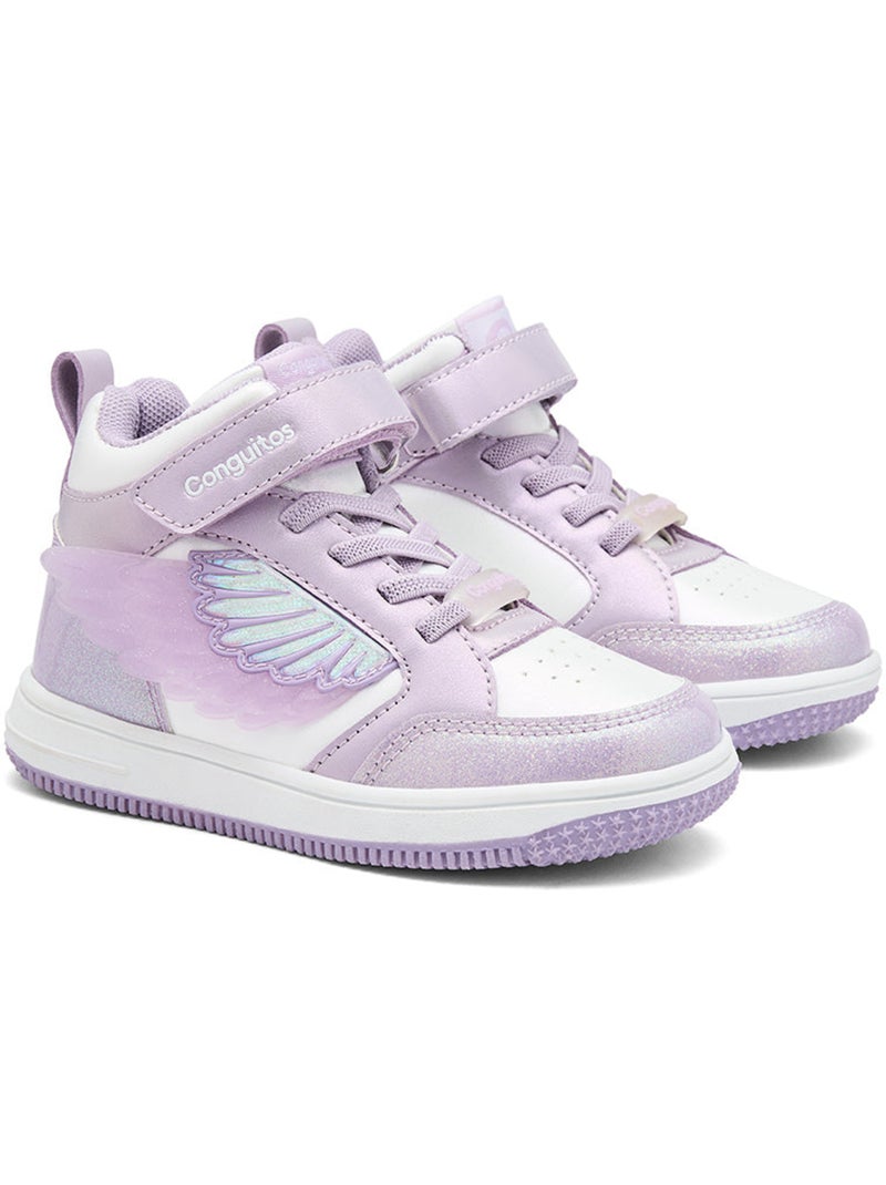 Zapatillas conguitos luces Malva lila - Kiabi