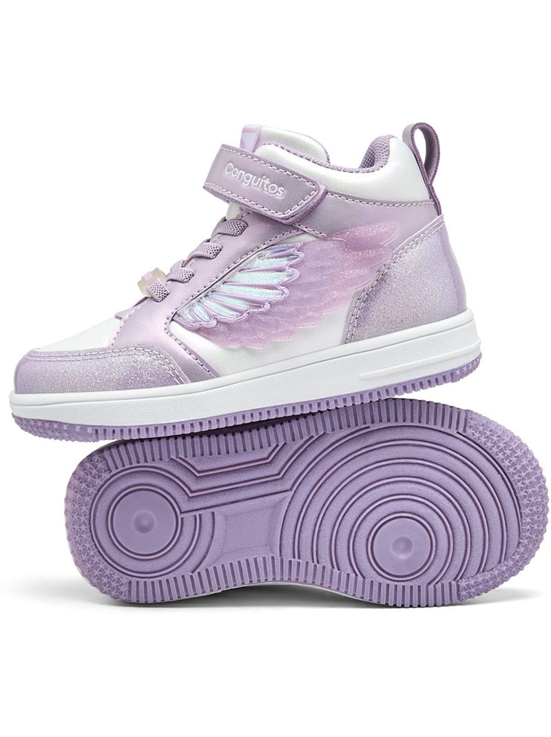 Zapatillas conguitos luces Malva lila - Kiabi