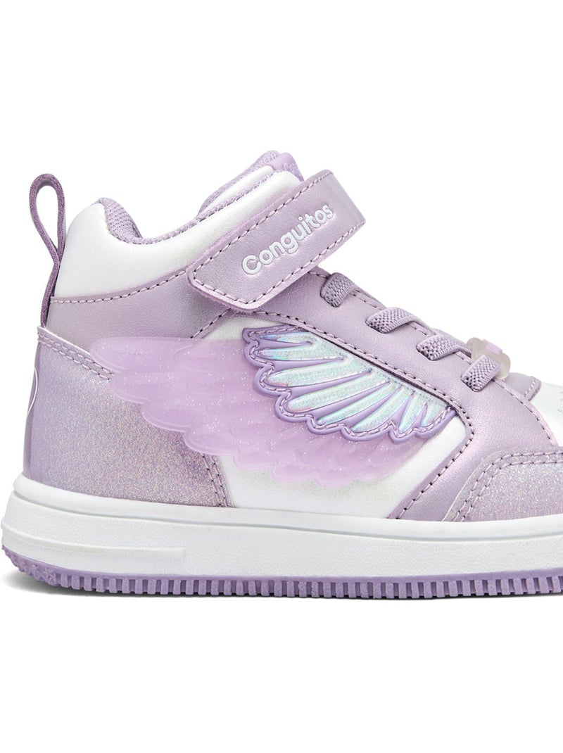 Zapatillas conguitos luces Malva lila - Kiabi
