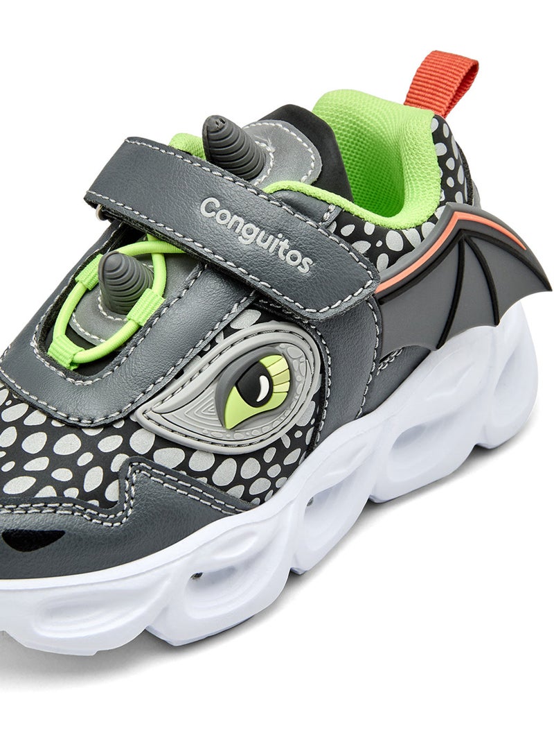 Zapatillas conguitos luces Negro Negro - Kiabi