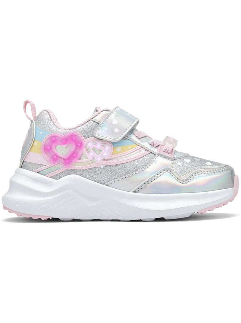 Zapatillas conguitos luces Plata - Kiabi