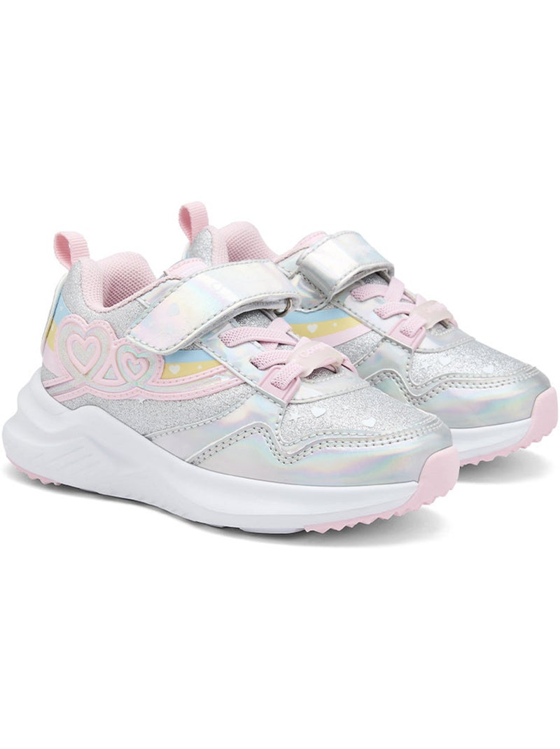 Zapatillas conguitos luces Plata - Kiabi
