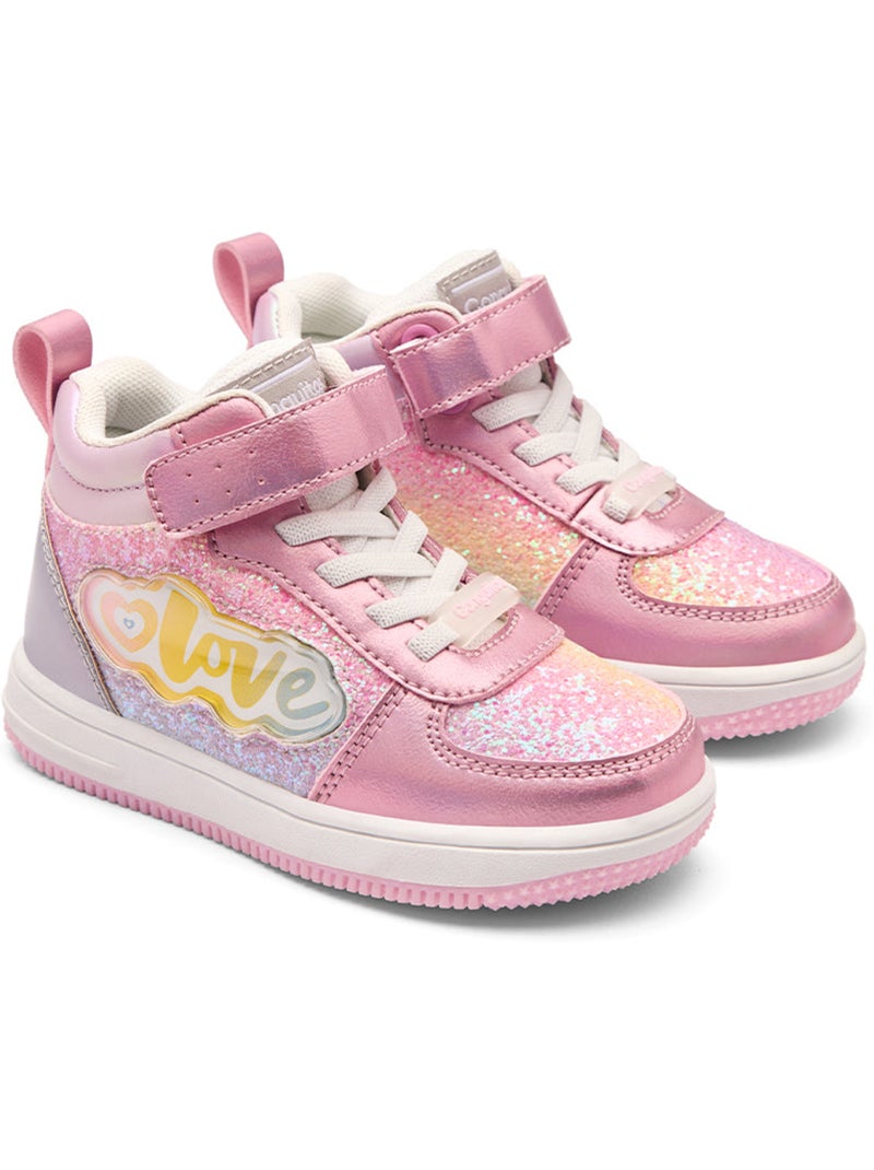 Zapatillas Conguitos Luces Rosa - Kiabi