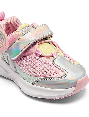 Zapatillas Conguitos Luces Sirena Pink