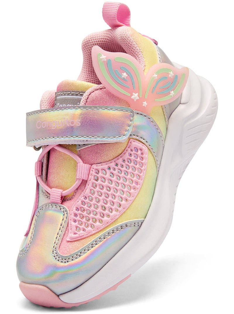 Zapatillas Conguitos Luces Sirena Pink Rosa - Kiabi