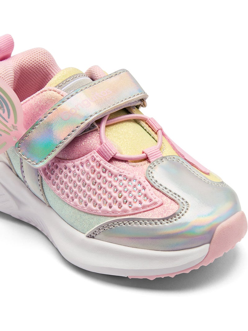 Zapatillas Conguitos Luces Sirena Pink Rosa - Kiabi