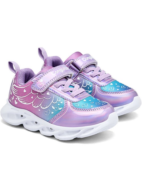 Zapatillas Conguitos Luces Unicornio - Kiabi