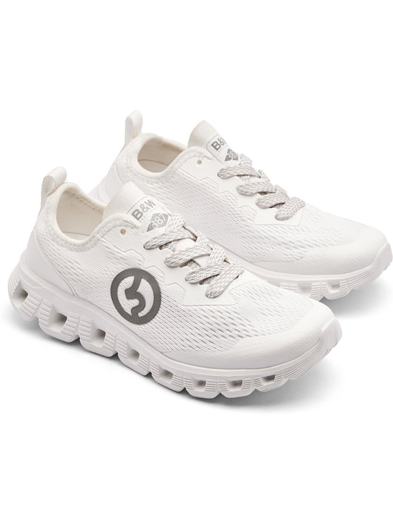 Zapatillas Conguitos Malla Amortiguable Blanco - Kiabi