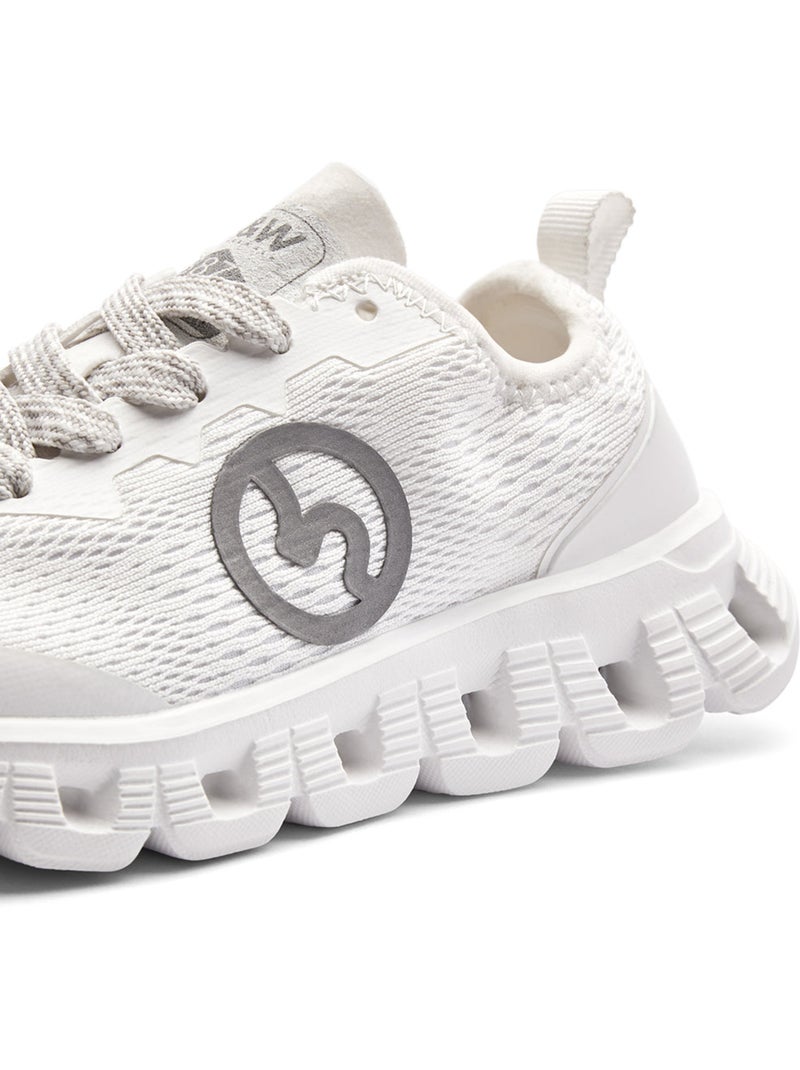 Zapatillas Conguitos Malla Amortiguable Blanco - Kiabi