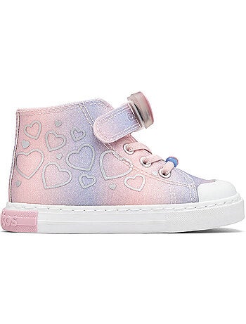 Zapatillas conguitos purpurina luces