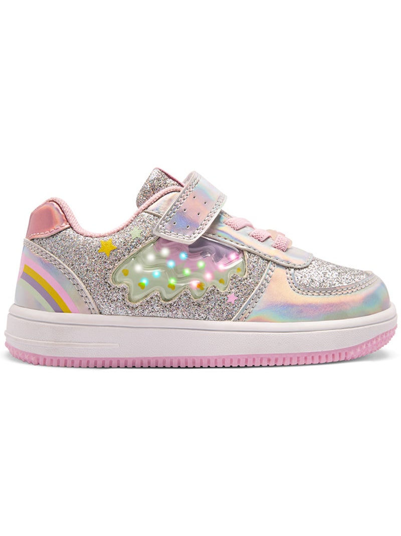 Zapatillas Conguitos Rainbow Light Plata - Kiabi