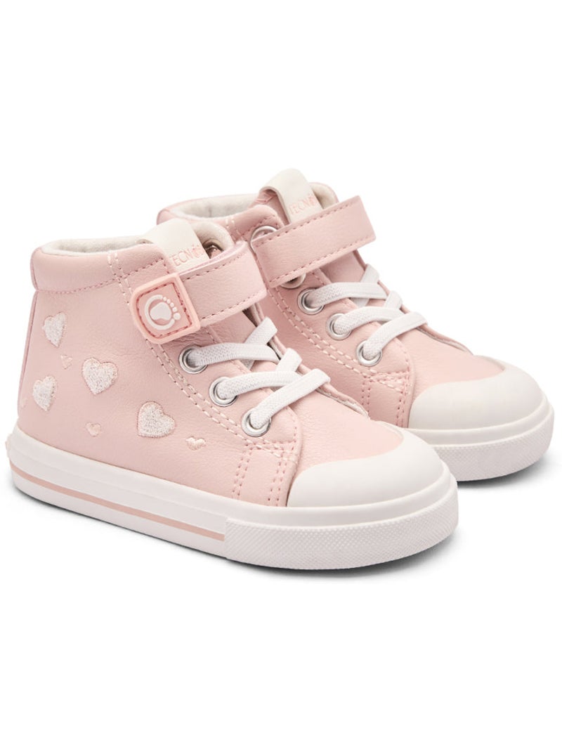 Zapatillas Conguitos Tecnobaby Altas Rosa - Kiabi