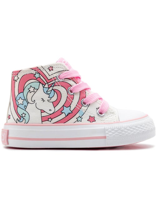 Zapatillas conguitos unicornio estampado - Kiabi Zapatillas conguitos unicornio estampado - Kiabi