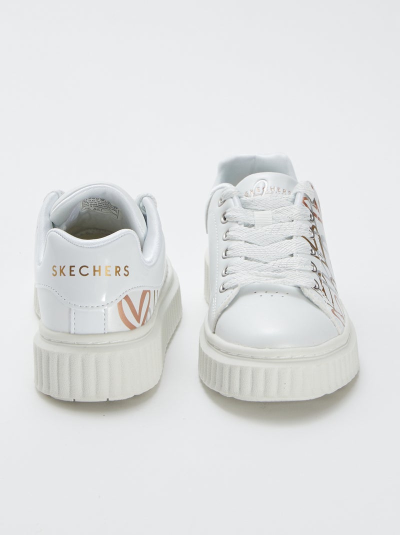 Zapatillas 'corazón' 'Skechers' blanco - Kiabi