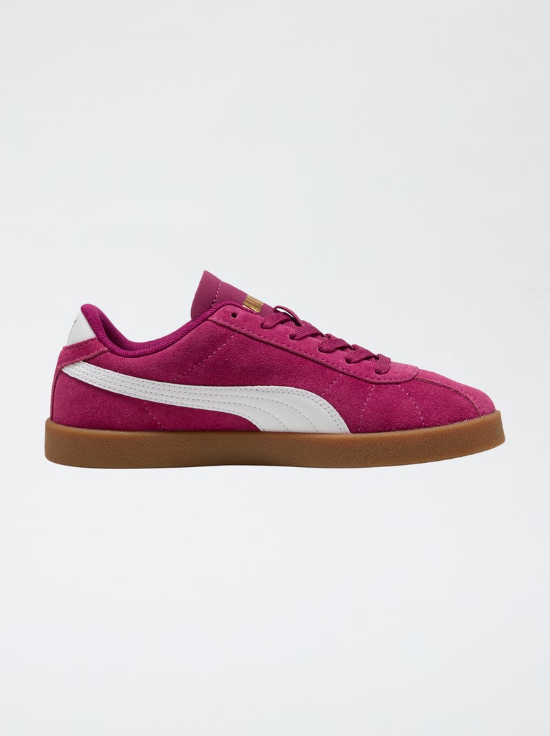 Zapatillas de antelina 'Puma' bicolor Blanco - Kiabi