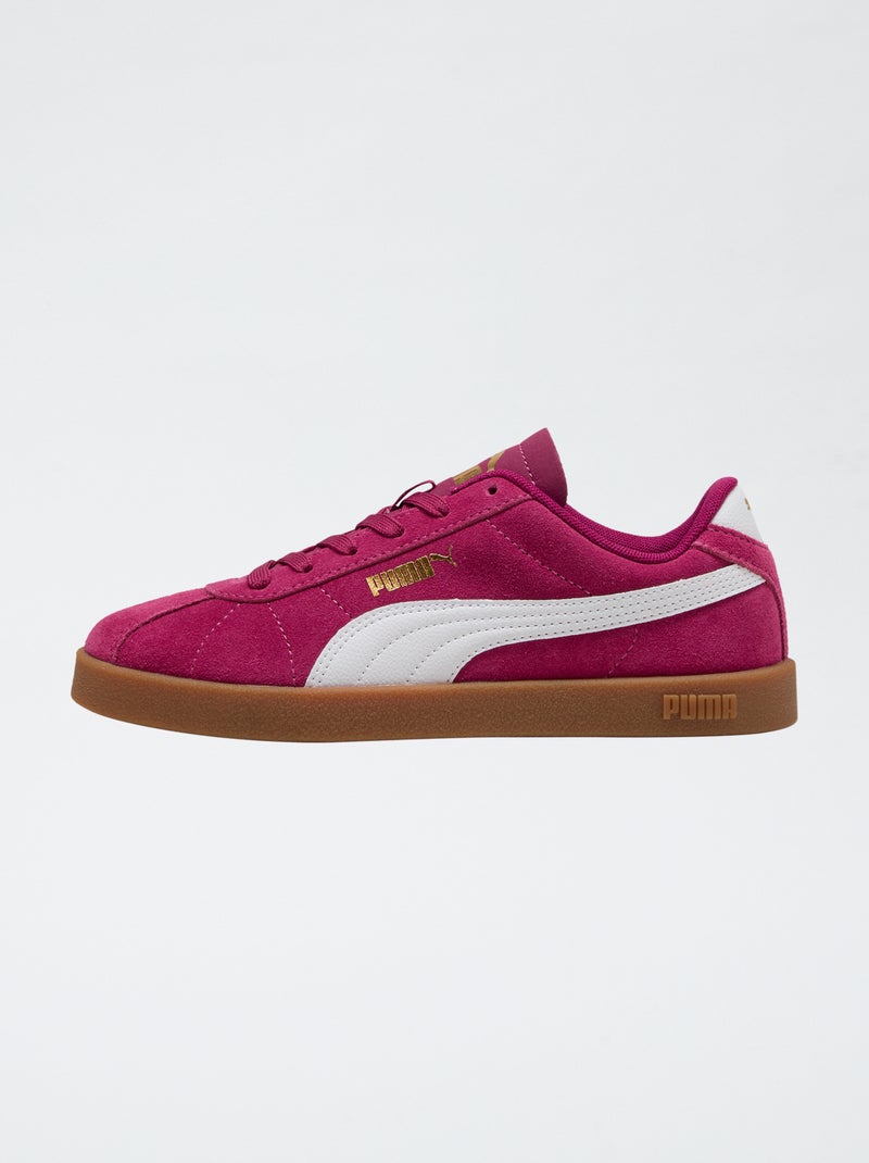 Zapatillas de antelina 'Puma' bicolor Blanco - Kiabi