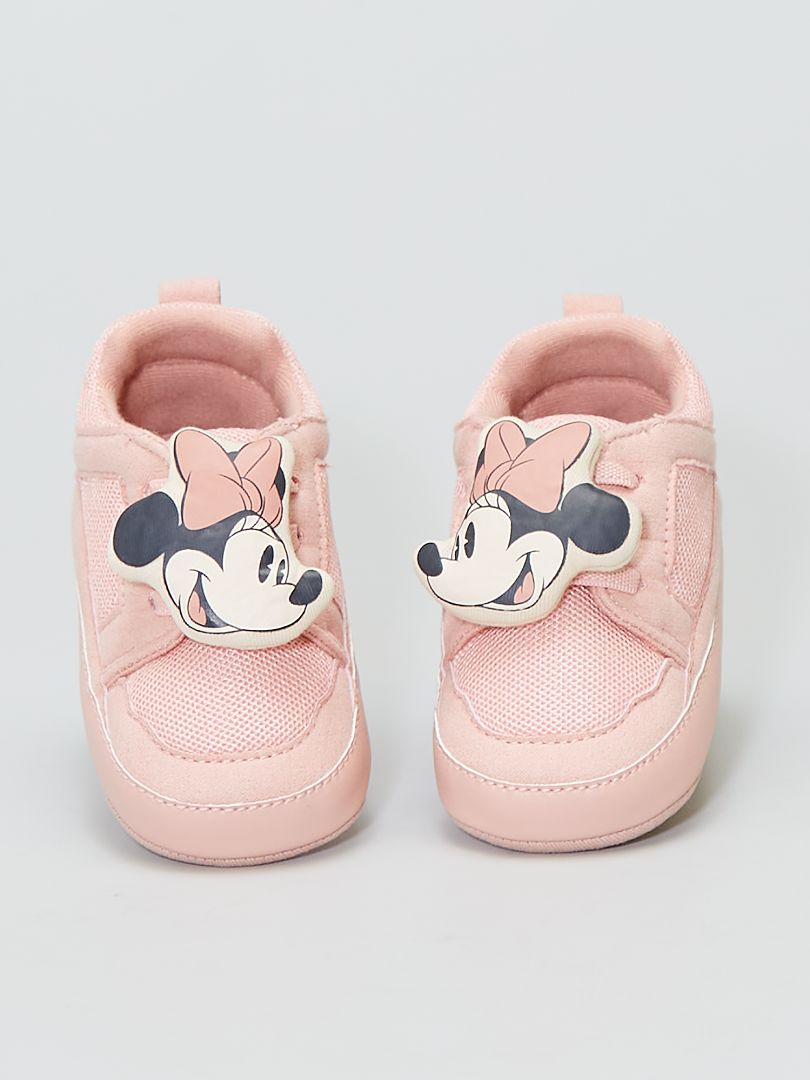 Zapatillas de antelina y malla 'Minnie' 'Disney' BLANCO - Kiabi