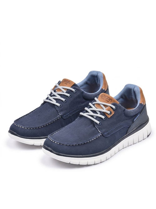 Zapatillas de baloncesto OZABI para hombre, cómodas, con suela flexible y estilo náutico - Kiabi Zapatillas de baloncesto OZABI para hombre, cómodas, con suela flexible y estilo náutico - Kiabi