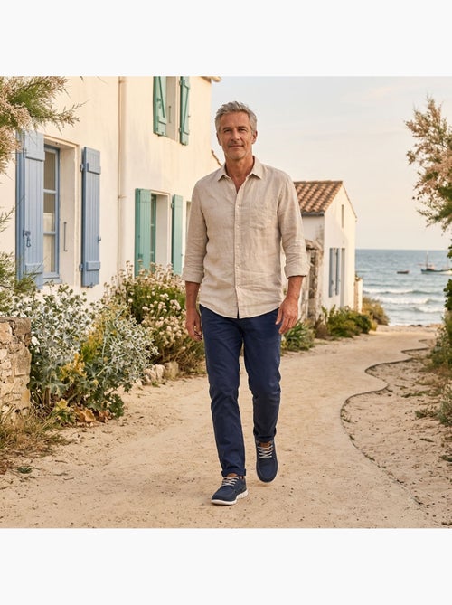 Zapatillas de baloncesto OZABI para hombre, cómodas, con suela flexible y estilo náutico - Kiabi Zapatillas de baloncesto OZABI para hombre, cómodas, con suela flexible y estilo náutico - Kiabi