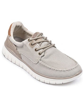 Zapatillas de baloncesto OZABI para hombre, cómodas, con suela flexible y estilo náutico