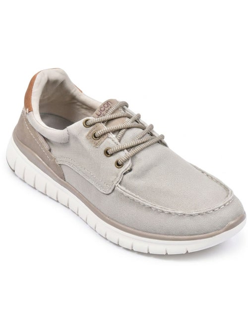 Zapatillas de baloncesto OZABI para hombre, cómodas, con suela flexible y estilo náutico - Kiabi