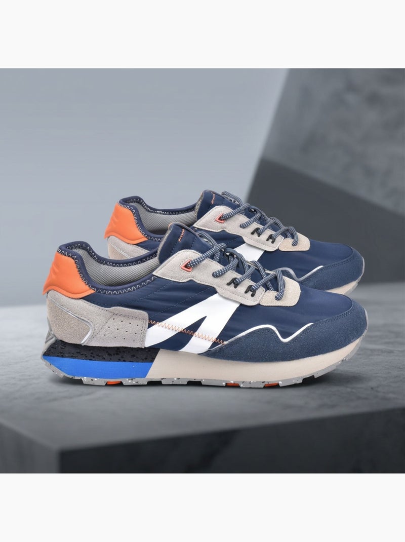 Zapatillas de baloncesto OZABI para hombre: cómodas, de estilo retro y para correr Azul - Kiabi
