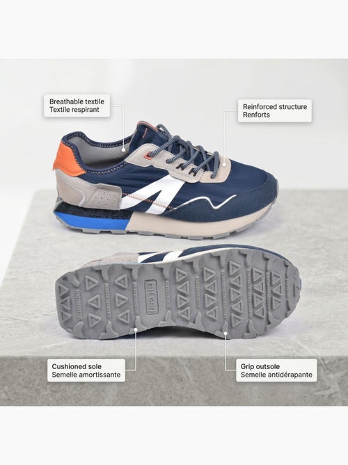 Zapatillas de baloncesto OZABI para hombre: cómodas, de estilo retro y para correr - Kiabi Zapatillas de baloncesto OZABI para hombre: cómodas, de estilo retro y para correr - Kiabi