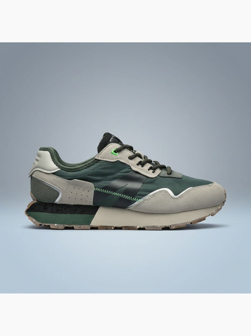 Zapatillas de baloncesto OZABI para hombre: cómodas, de estilo retro y para correr Verde - Kiabi