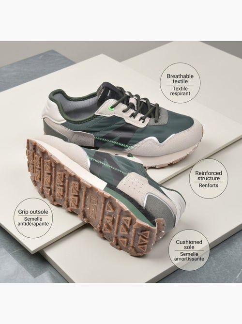 Zapatillas de baloncesto OZABI para hombre: cómodas, de estilo retro y para correr - Kiabi