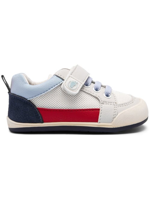 Zapatillas de bebé casual respetuosas en azul mairno - Kiabi