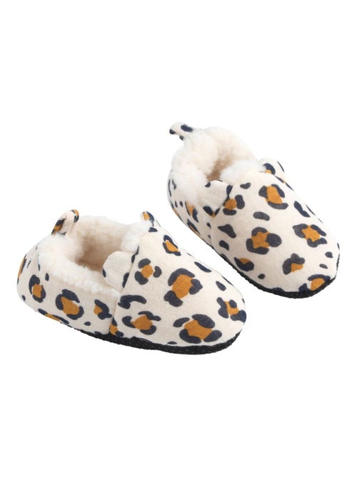 Zapatillas de bebé forradas con estampado de - SAUTHON - Kiabi