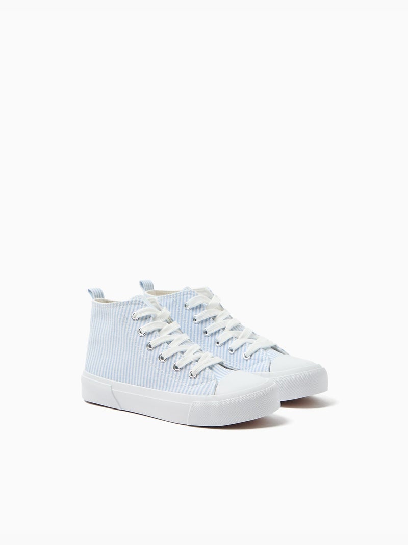 Zapatillas de caña alta, MO Fashion Azul - Kiabi