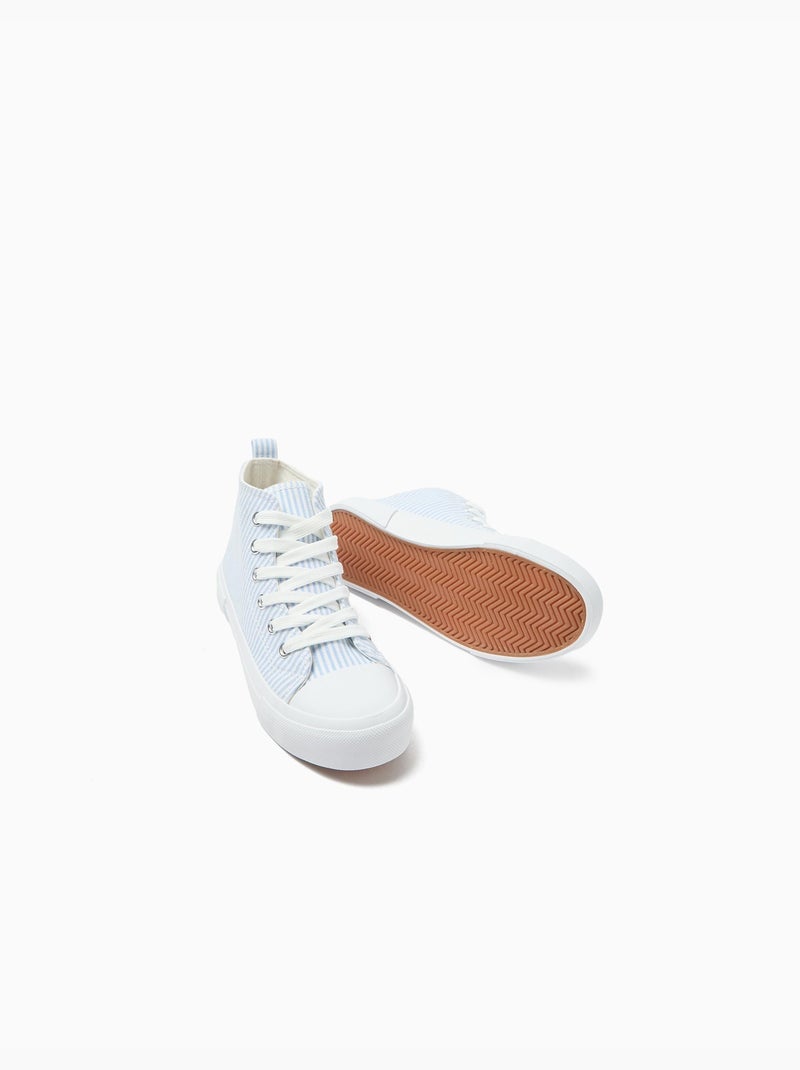 Zapatillas de caña alta, MO Fashion Azul - Kiabi
