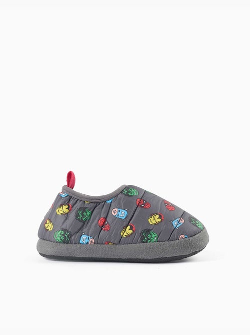 Zapatillas de casa acolchadas con estampado de los vengadores - Kiabi Zapatillas de casa acolchadas con estampado de los vengadores - Kiabi