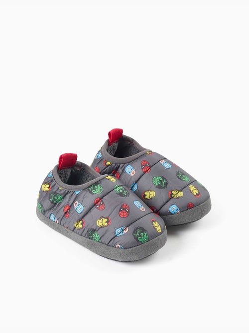 Zapatillas de casa acolchadas con estampado de los vengadores - Kiabi Zapatillas de casa acolchadas con estampado de los vengadores - Kiabi