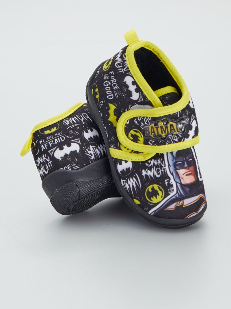 Zapatillas de casa altas 'Batman' AMARILLO - Kiabi
