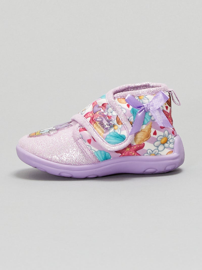 Zapatillas de casa altas 'Daisy' 'Disney' PURPURA - Kiabi