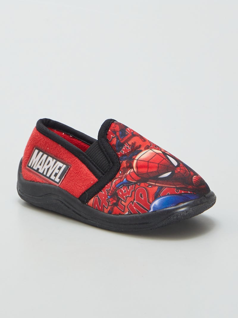 Zapatillas de casa bajas 'Spider-man'  - ROJO - Kiabi