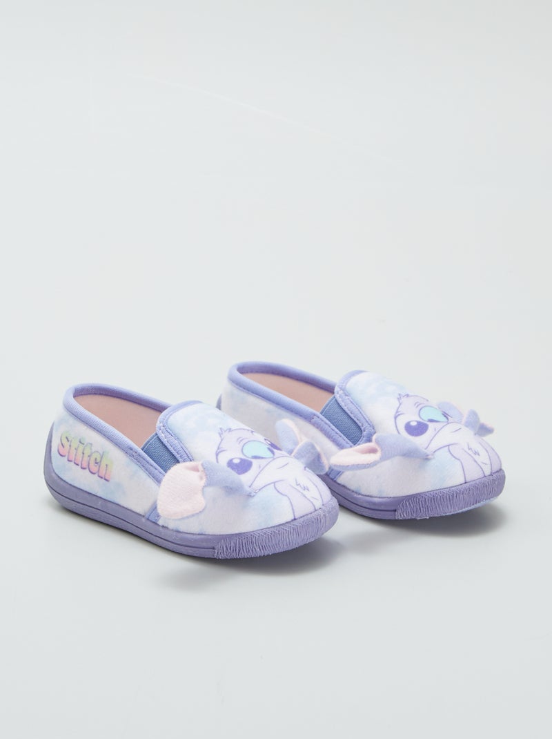 Zapatillas de casa bajas 'Stitch' 'Disney' ROSA - Kiabi