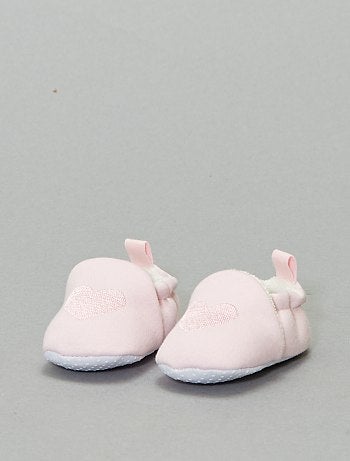 Niño 0-36 meses - Zapatillas de casa bordado 'conejo' - Kiabi