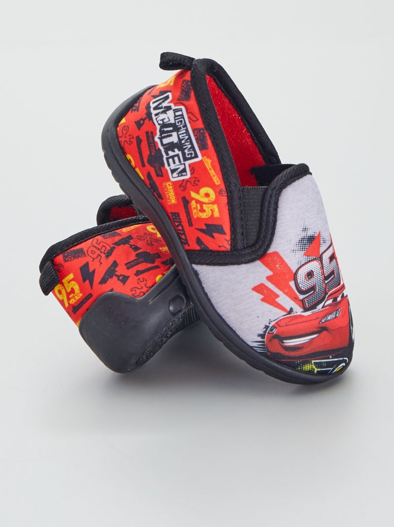 Zapatillas de casa 'Cars' ROJO - Kiabi