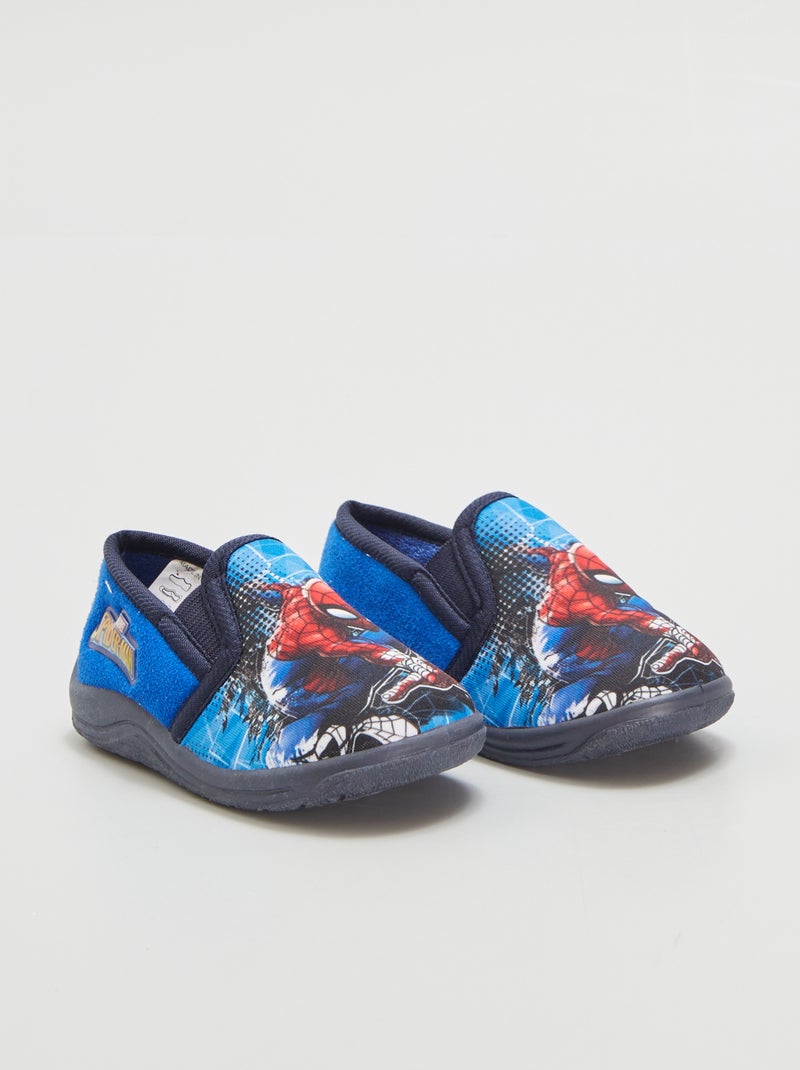Zapatillas de casa cerradas 'Spider-Man' azul - Kiabi
