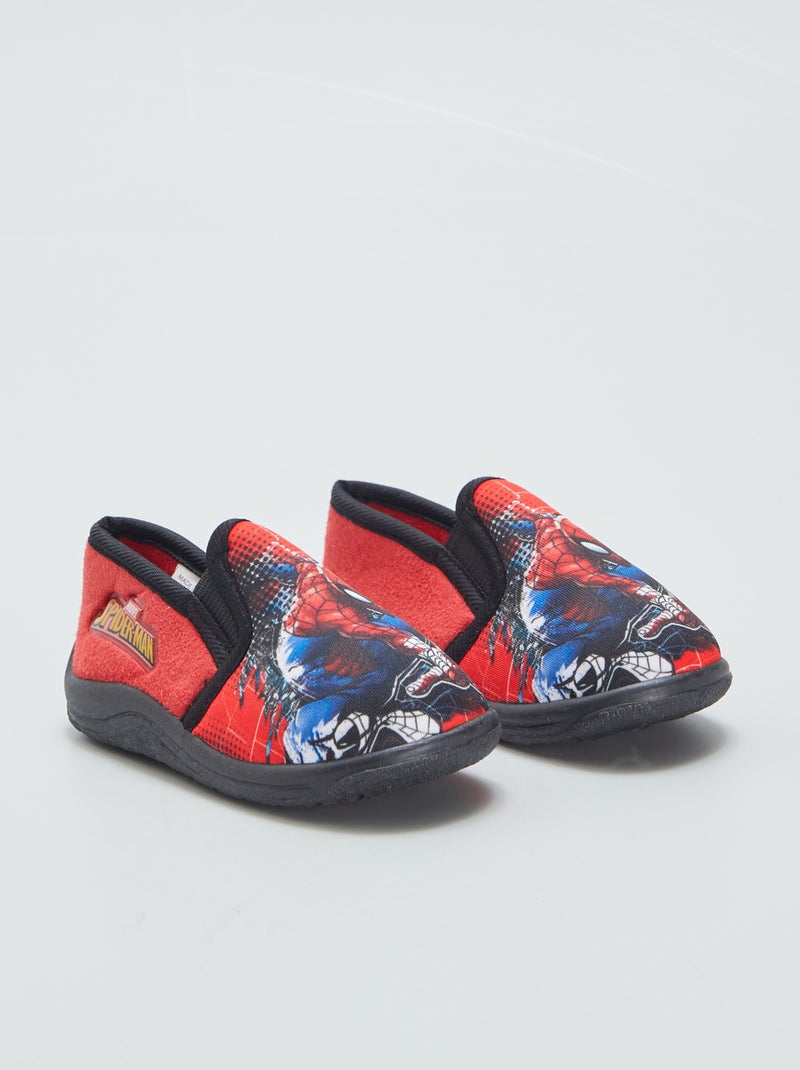 Zapatillas de casa cerradas 'Spider-Man' ROJO - Kiabi