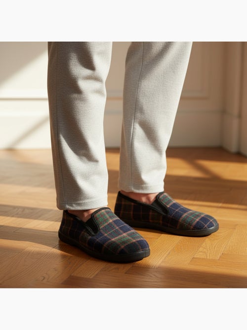 Zapatillas de casa charentaises hombre forradas ozabi suela antideslizante - Kiabi Zapatillas de casa charentaises hombre forradas ozabi suela antideslizante - Kiabi