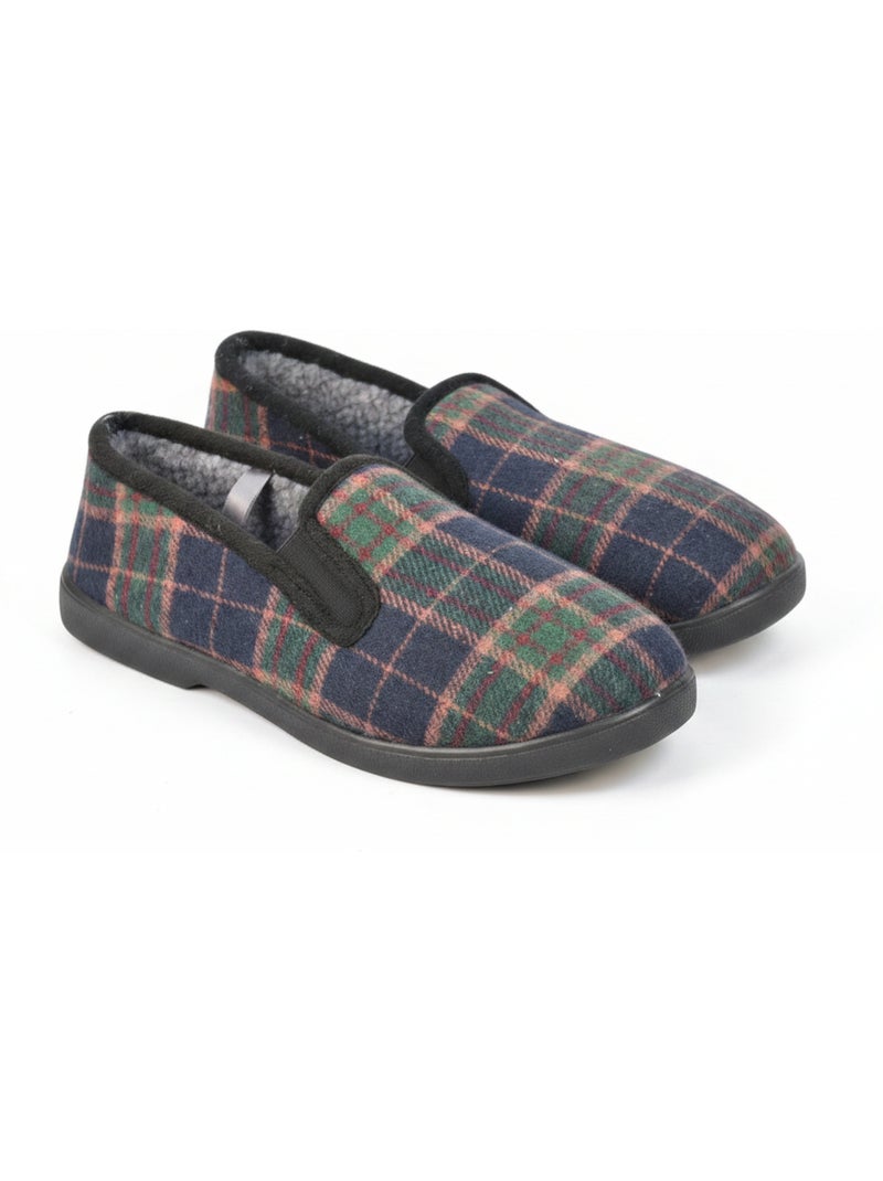 Zapatillas de casa charentaises hombre forradas ozabi suela antideslizante Verde - Kiabi